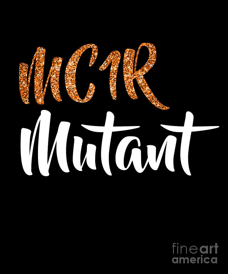 Mc1r Mutant Funny Redhead Ginger Drawing By Noirty Designs Fine Art