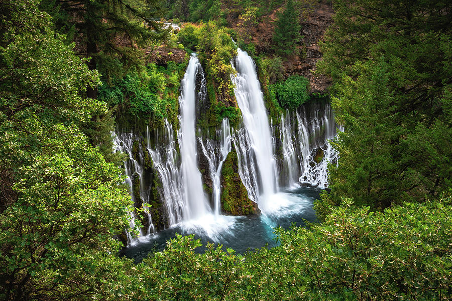 McArthur Burney Falls from Above 2, California Photograph by Abbie ...