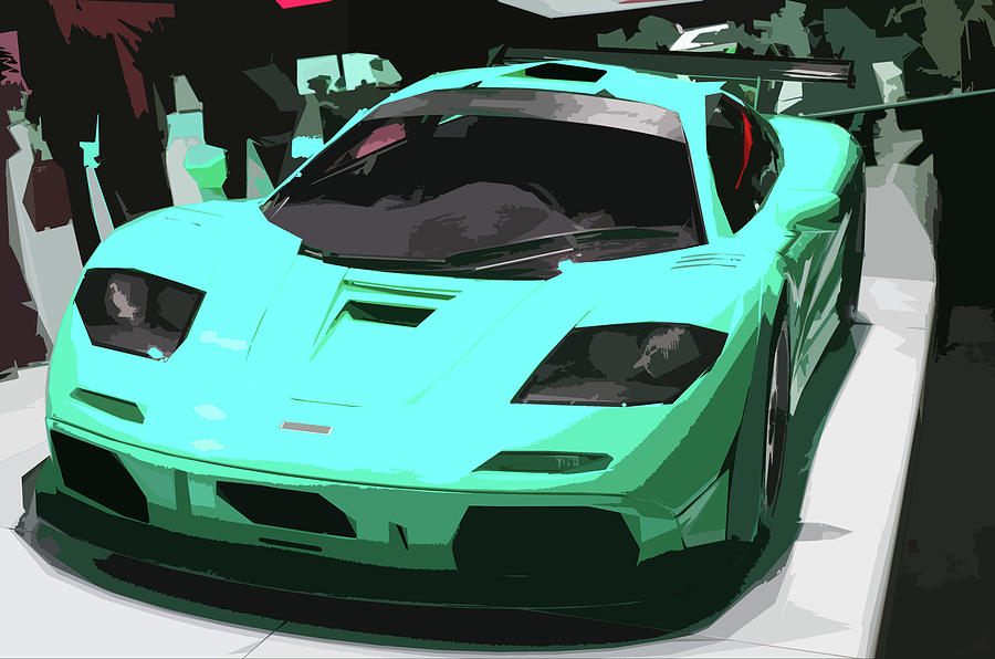McLaren F1 LM #1 Digital Art by Thespeedart McLaren F1 LM #1 Digital Art by Thespeedart