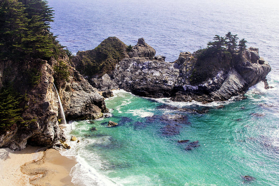 McWay Falls Big Sur Series #1 Photograph by Daniel Politte - Fine Art ...