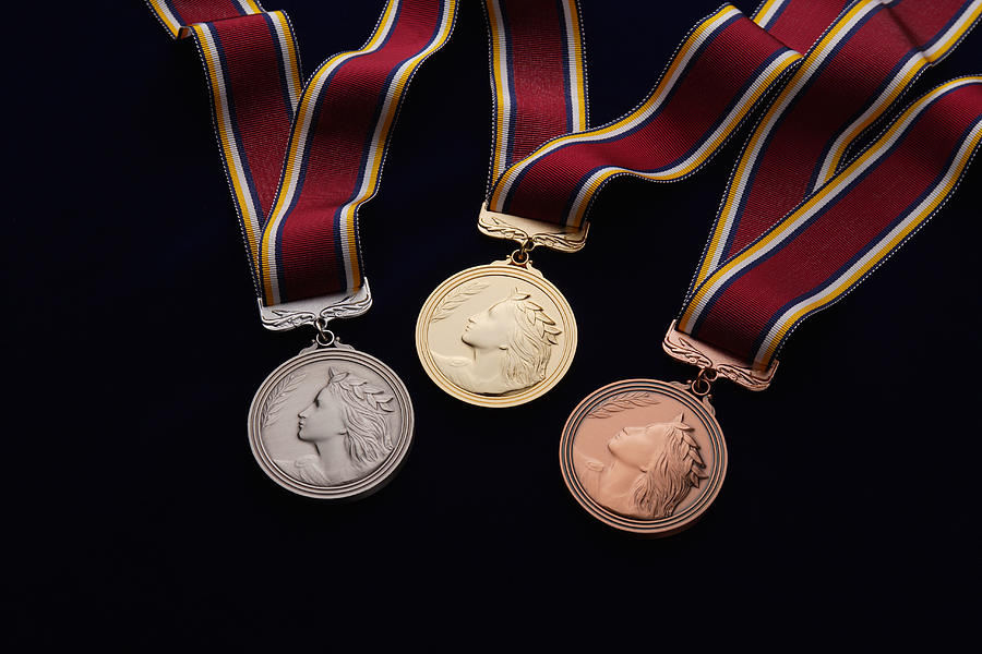 Medals #1 Photograph by Hideki Yoshihara/Aflo