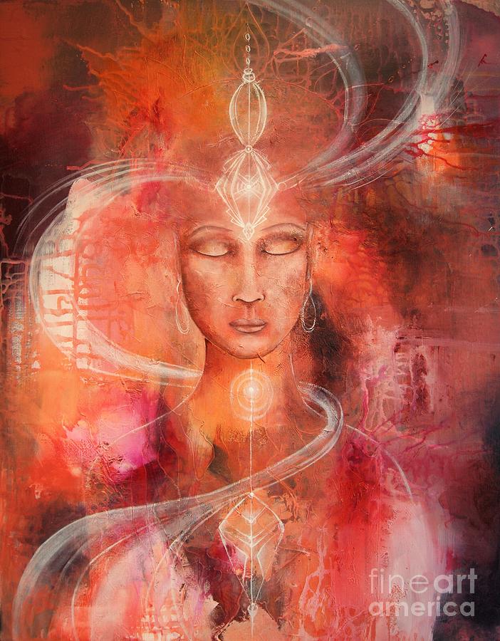 Meditation 8 Painting by Reina Cottier
