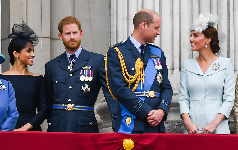 Members Of The Royal Family Attend Events To Mark The Centenary Of The RAF #1 Photograph by Anwar Hussein