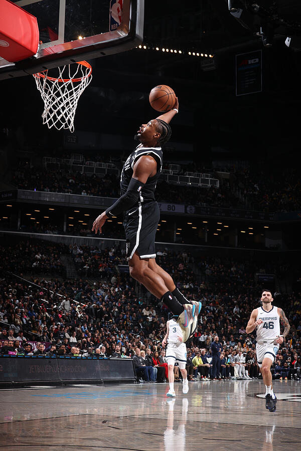 Memphis Grizzlies v Brooklyn Nets #1 Photograph by Nathaniel S. Butler