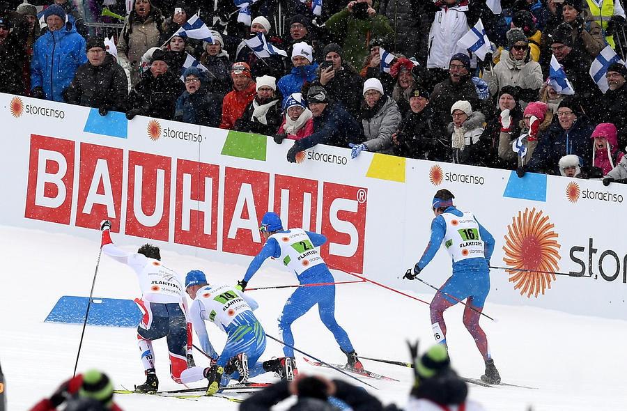Mens and Womens Cross Country Team Sprint - FIS Nordic World Ski Championships #1 Photograph by Matthias Hangst