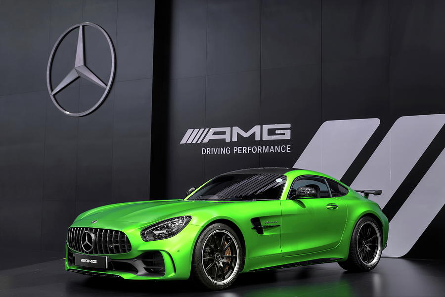 Mercedes Benz Amg Gtr V8 Photograph By Benjamin Dupont