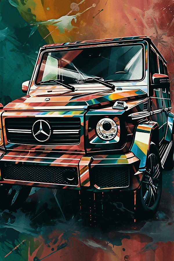 Mercedes-Benz G-Class - Prints Digital Art by SampadArt Gallery - Fine ...