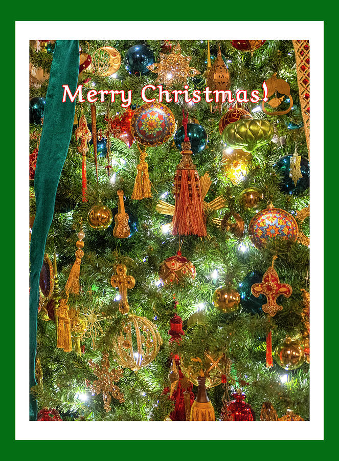 Merry Christmas #1 Photograph by Diane Lindon Coy