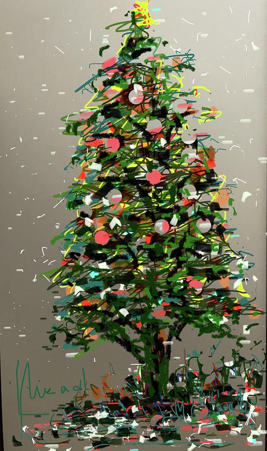 Merry Christmas  #2 Digital Art by Laila Awad Jamaleldin