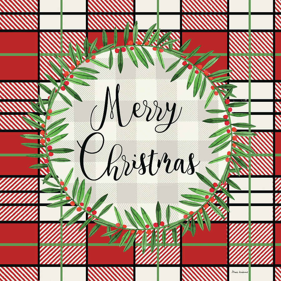 Christmas Mixed Media - Merry Christmas #1 by Marilu Windvand