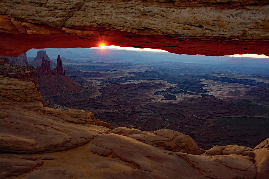 Mesa Arch Sunrise - Moab, Utah Photograph by Ben Prepelka