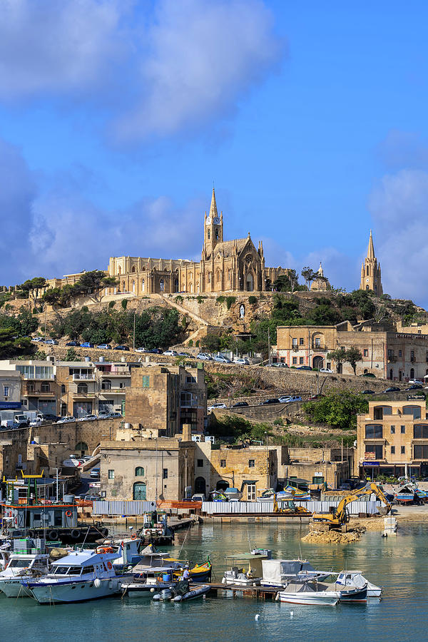 Mgarr Town On Gozo Island In Malta #1 Photograph by Artur Bogacki