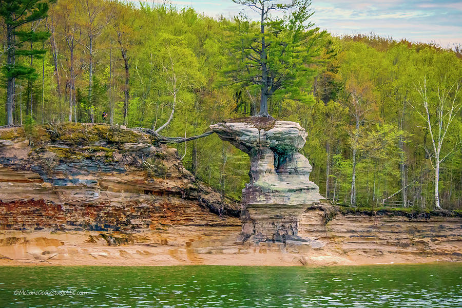 MI Chapel Rock Photograph by LeeAnn McLaneGoetz McLaneGoetzStudioLLCcom MI Chapel Rock Photograph by LeeAnn McLaneGoetz McLaneGoetzStudioLLCcom