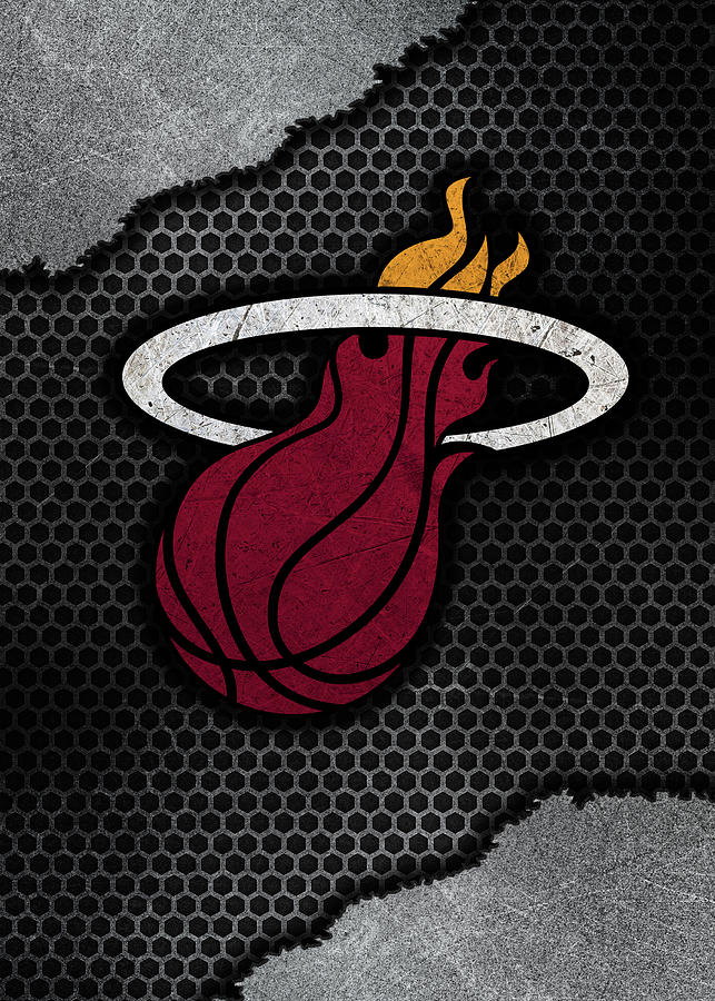 Poster Basketball Miami Heat #1 Drawing by Leith Huber - Pixels