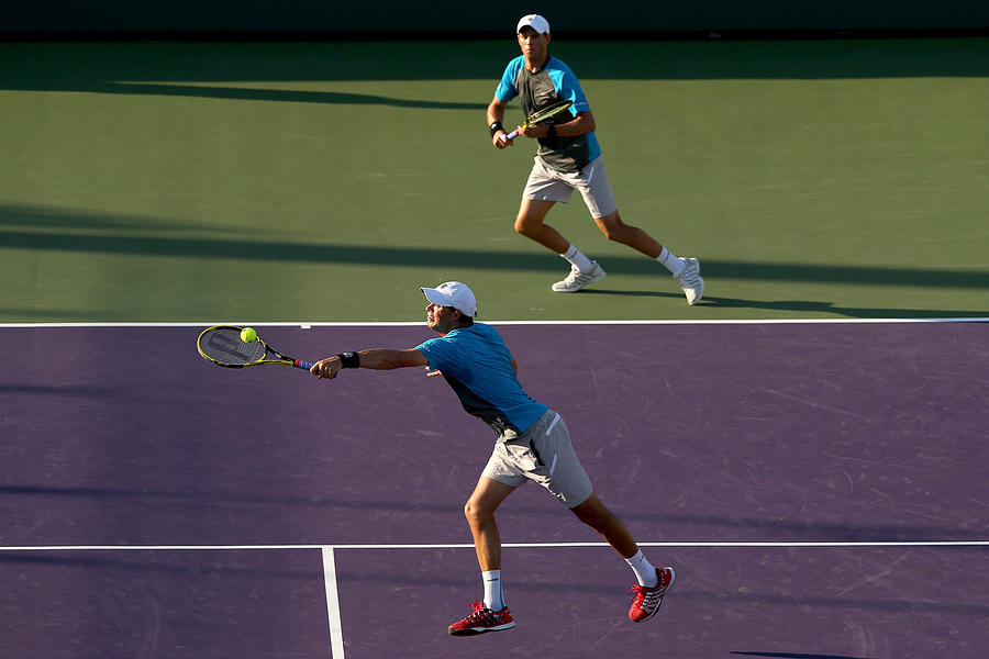 Miami Open Tennis - Day 10 #1 Photograph by Matthew Stockman