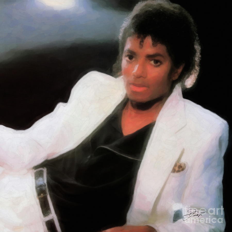 Michael Jackson  King of Pop #1 Digital Art by Jerzy Czyz