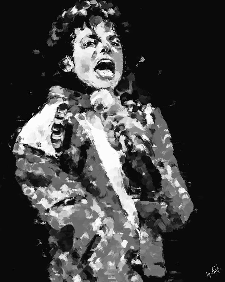 Michael Jackson, The best performer in black and white Digital Art by Gradify Creations Michael Jackson, The best performer in black and white Digital Art by Gradify Creations