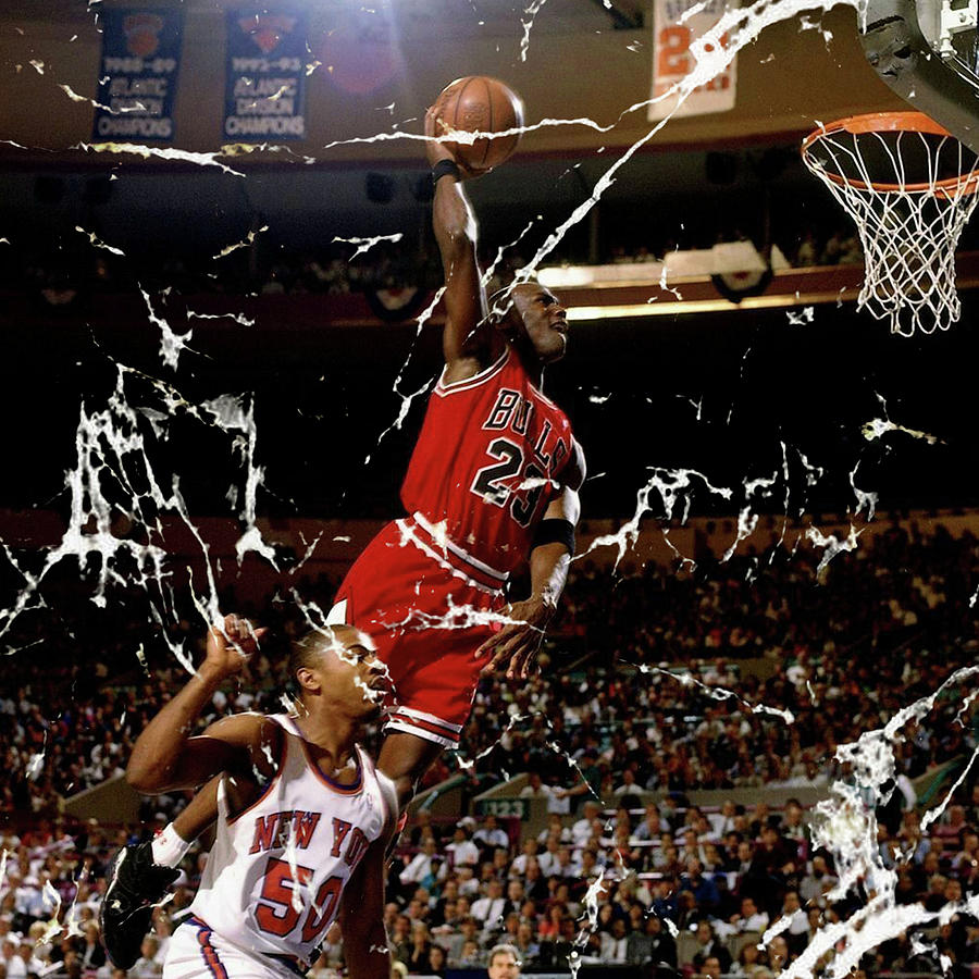 Michael Jordan Digital Art By Roberta Stanton - Fine Art America