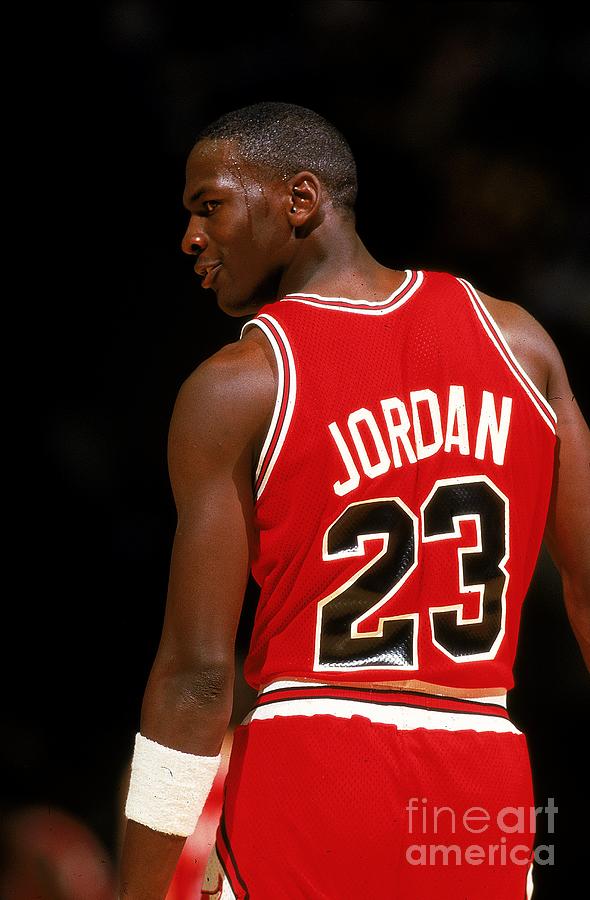 Michael Jordan Photograph by Scott Cunningham Michael Jordan Photograph by Scott Cunningham