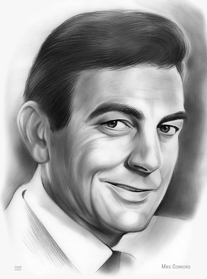 Mike Connors Drawing