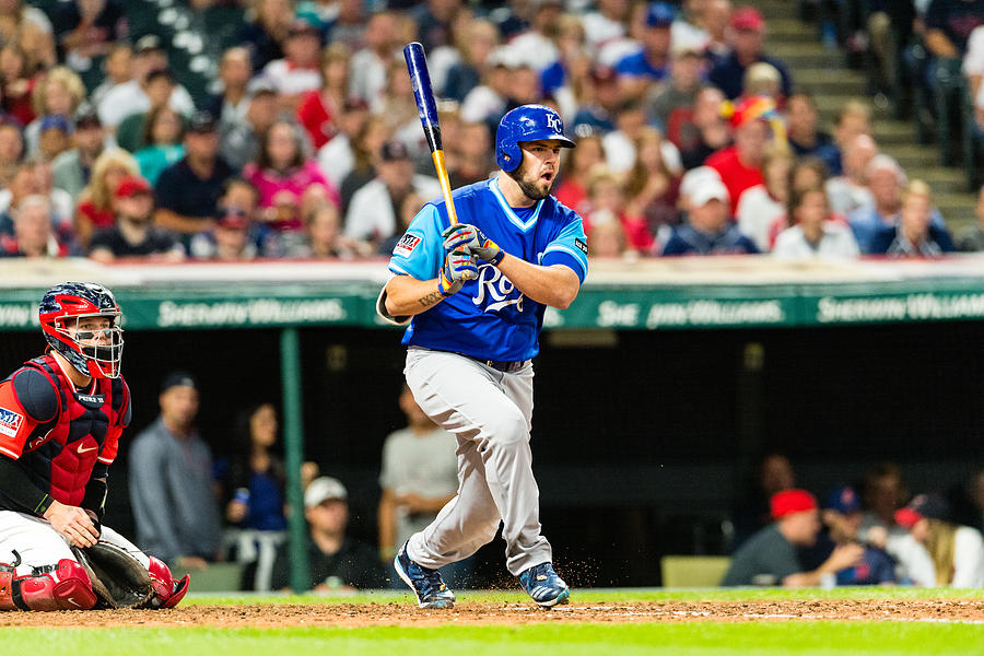 Mike Moustakas #1 Photograph by Jason Miller