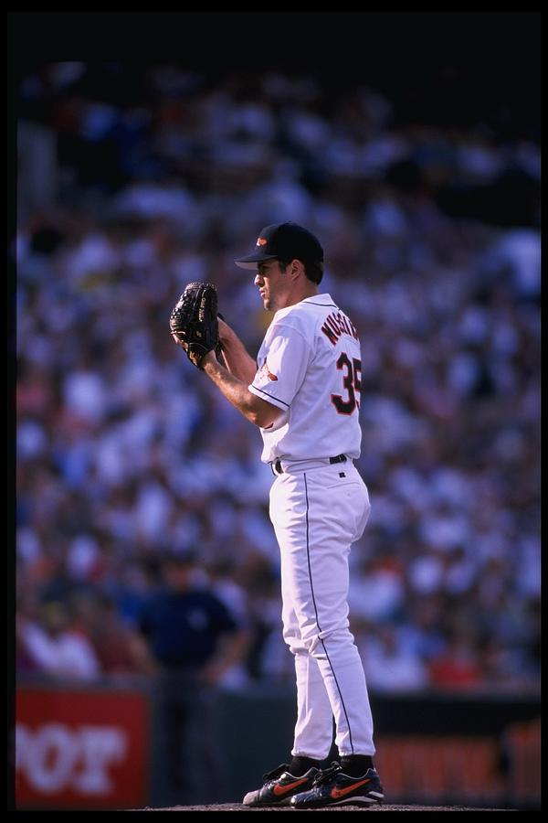 Mike Mussina #1 Photograph by Jed Jacobsohn