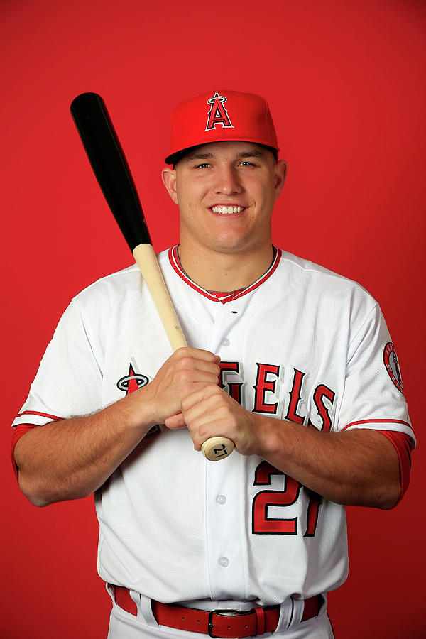 Mike Trout Photograph by Jamie Squire