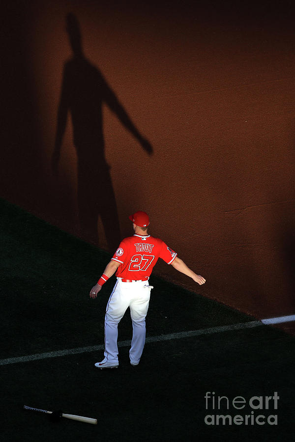 Mike Trout Photograph by Sean M. Haffey Mike Trout Photograph by Sean M. Haffey