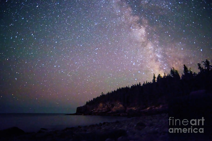 Milky Way from Boulder Beach #1 Photograph by Jane Axman