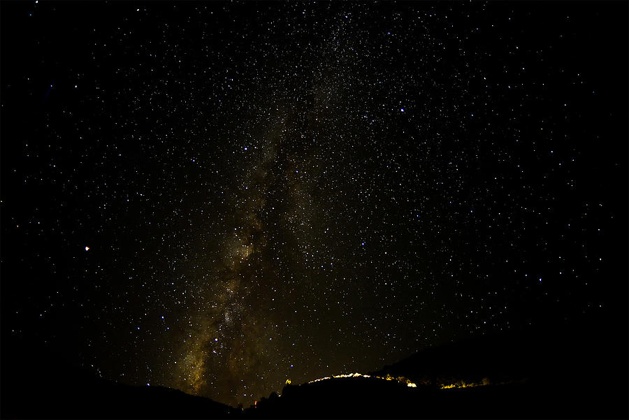 Milky Way #1 Photograph by Geno Lee