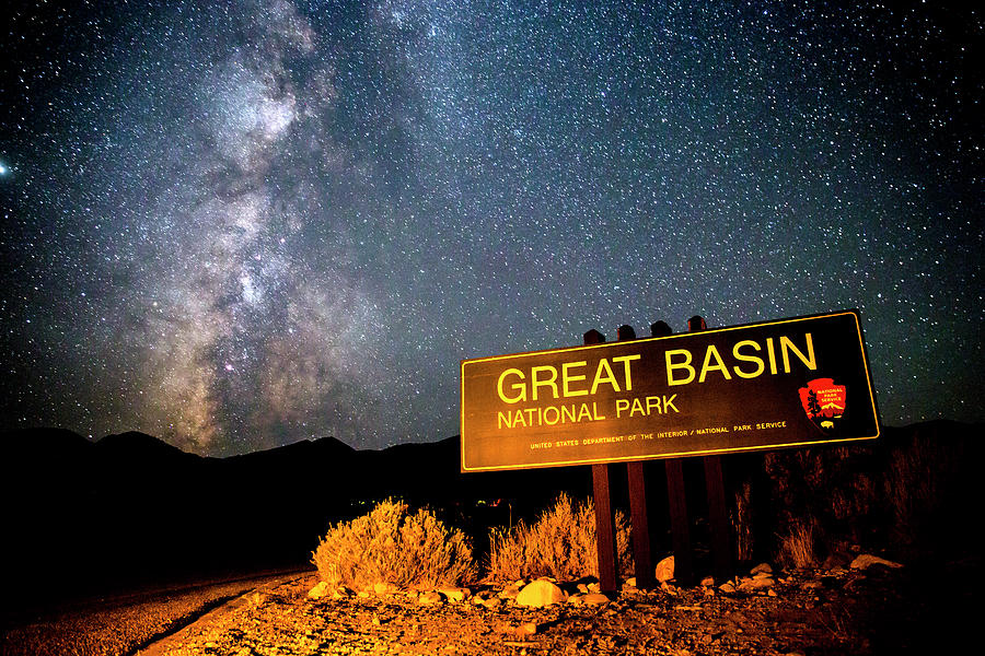 great basin national park night