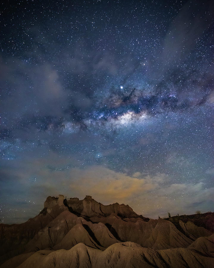 Milky Way Tatacoa Huila Colombia #1 Photograph by Adam Rainoff