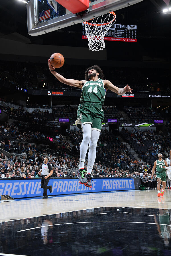 Milwaukee Bucks v San Antonio Spurs #1 Photograph by Michael Gonzales Milwaukee Bucks v San Antonio Spurs #1 Photograph by Michael Gonzales