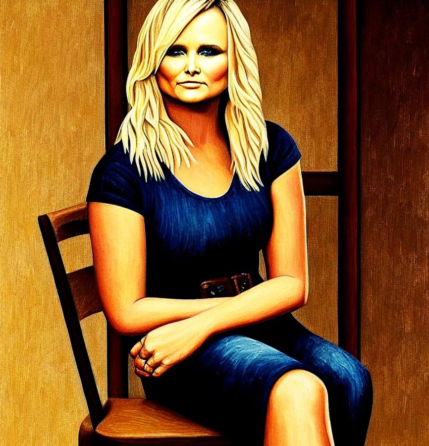 Miranda Lambert Digital Art by Bob Smerecki - Fine Art America