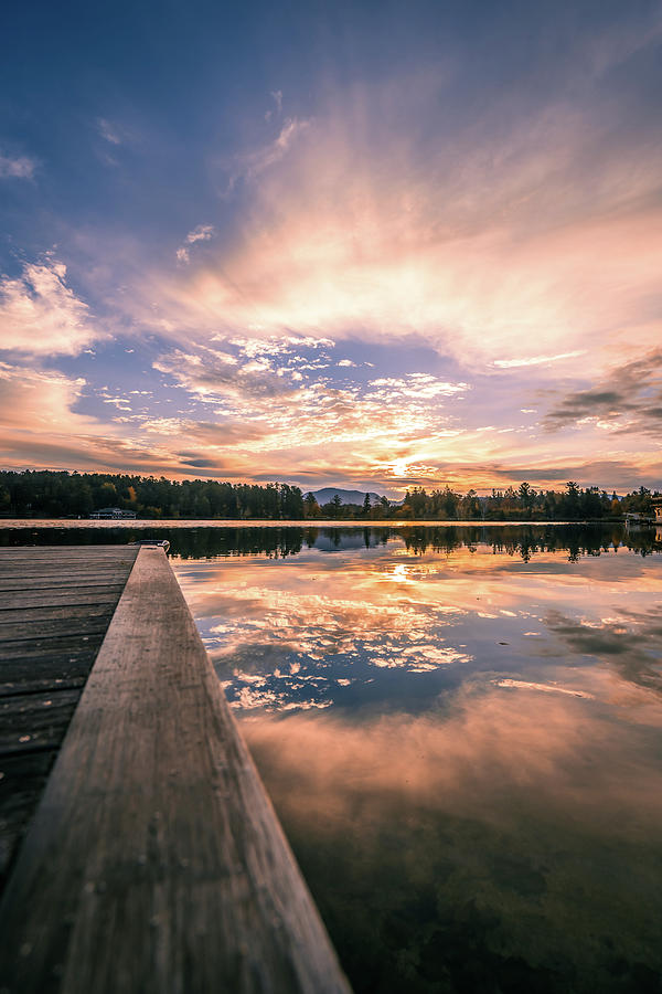 Mirror Lake Sunrise #1 Photograph by Dave Niedbala