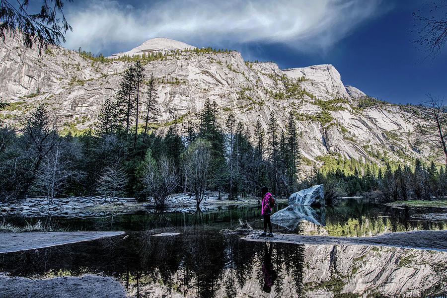 Mirror Lake - Yosemite National Park #1 Photograph by Amazing Action Photo Video