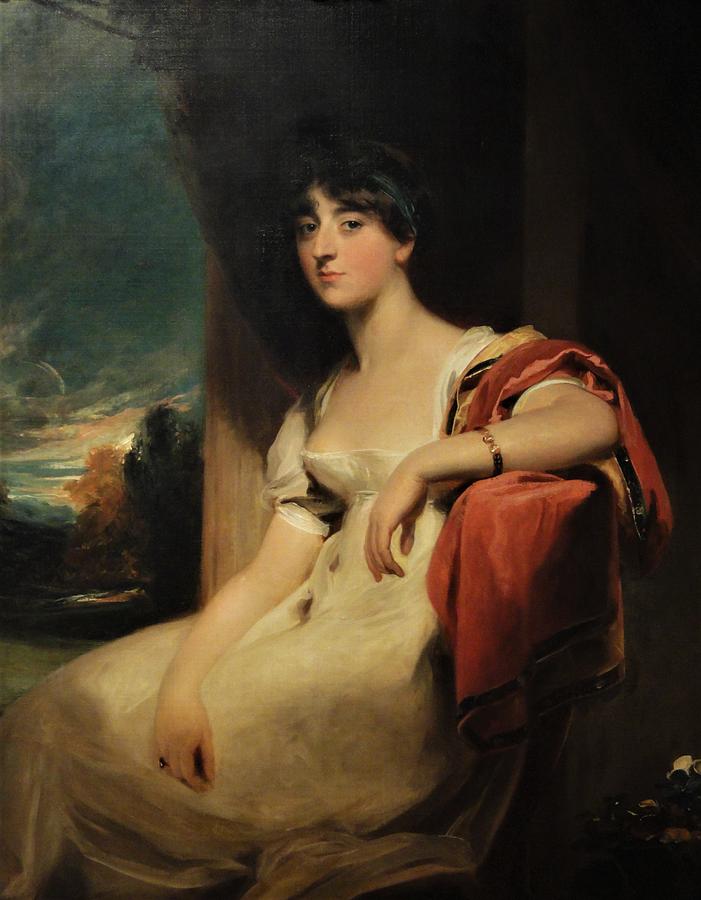 Miss Harriet Clements Painting by Thomas Lawrence | Pixels