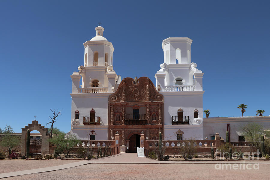 Mission San Xavier del Bac  Photograph by Christiane Schulze Art And Photography