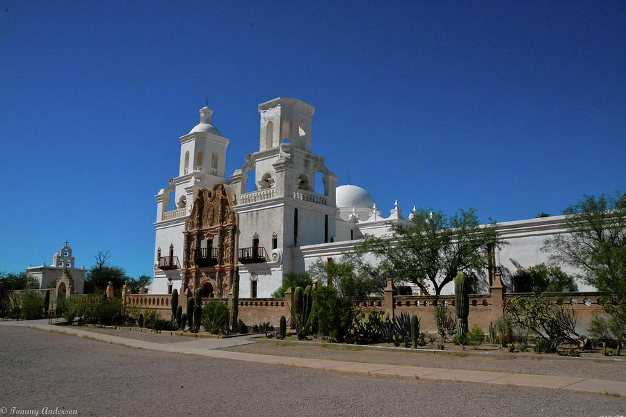 Mission San Xavier #1 Photograph by Tommy Anderson
