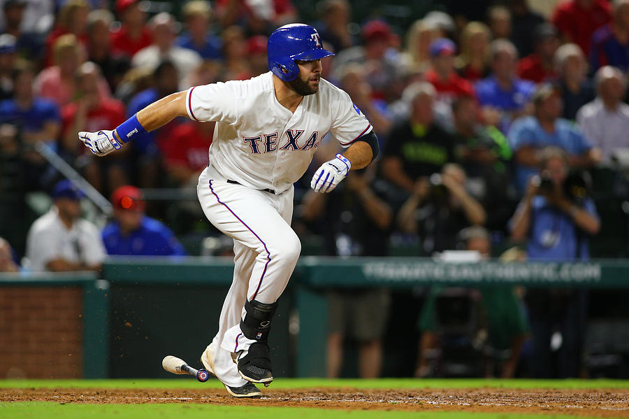 Mitch Moreland #1 Photograph by R. Yeatts