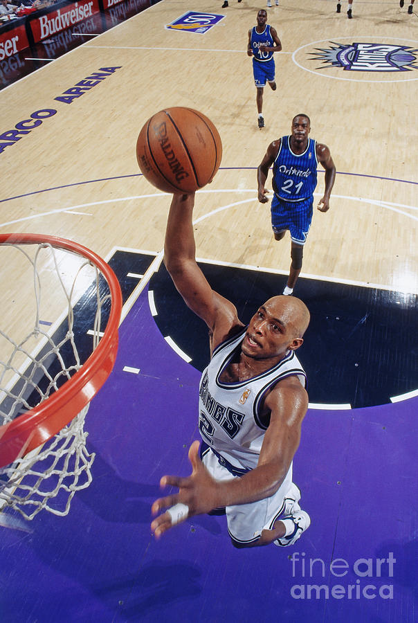 Mitch Richmond of the Sacramento Kings looks on during a game at the  News Photo - Getty Images