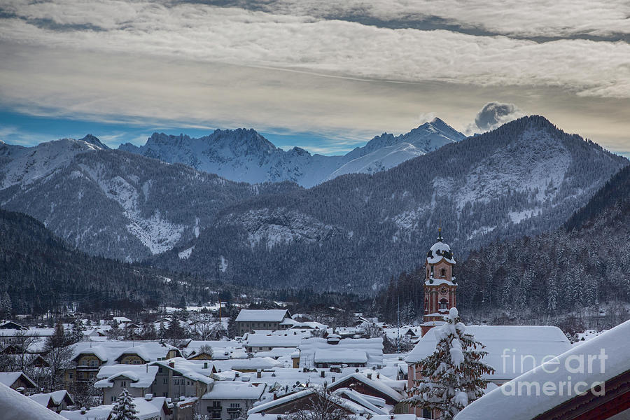 Mittenwald in Winter by Fabian Roessler Mittenwald in Winter by Fabian Roessler