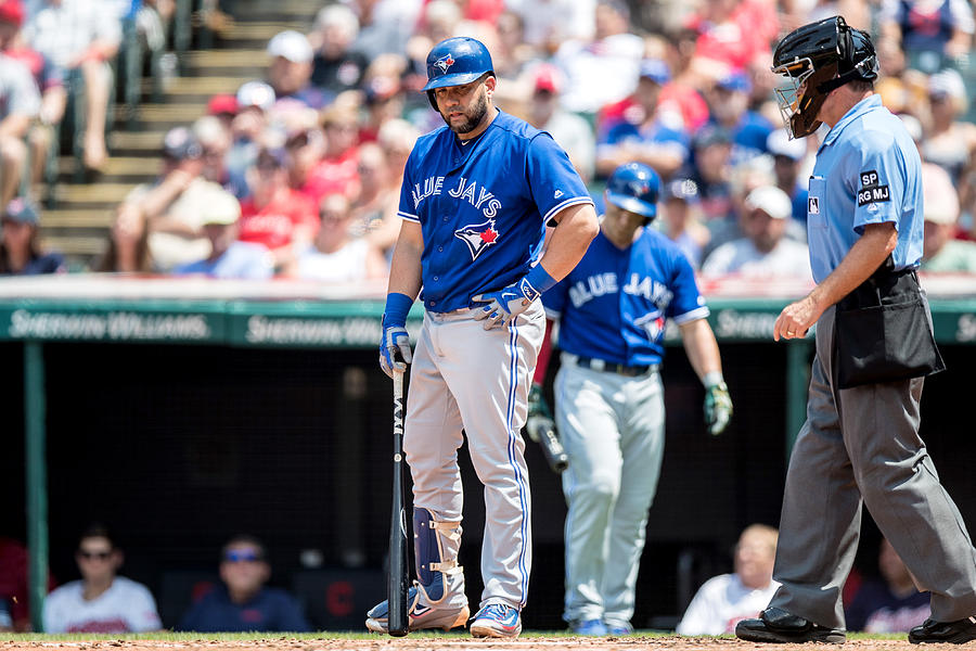 MLB: JUL 23 Blue Jays at Indians #1 Photograph by Icon Sportswire