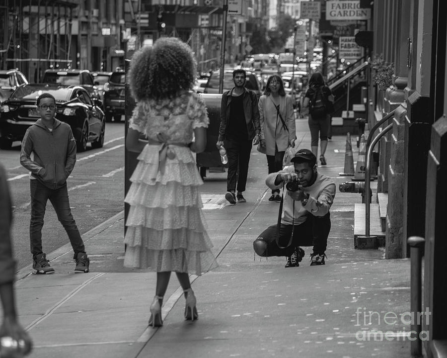 Model Street photography NYC #1 Photograph by FineArtRoyal Joshua Mimbs
