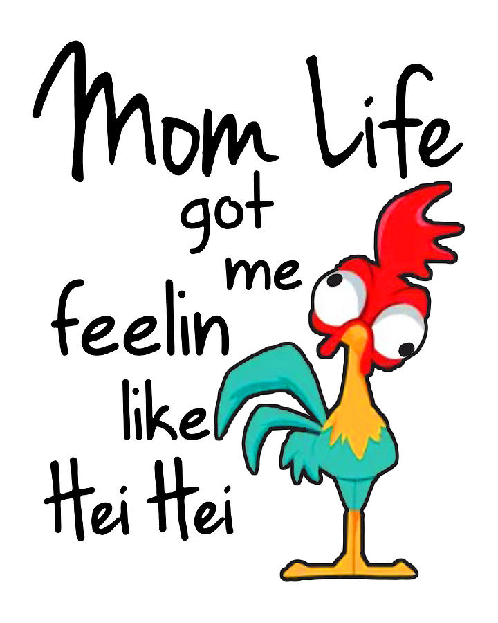 motherhood got me like hei hei