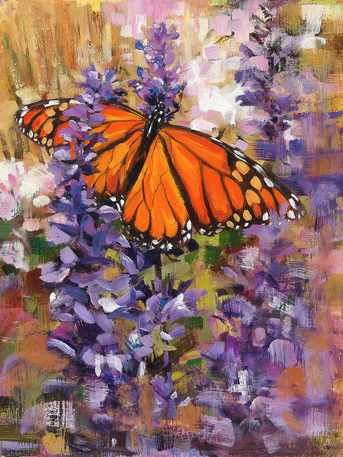 Monarch #1 Painting by Mark Mille