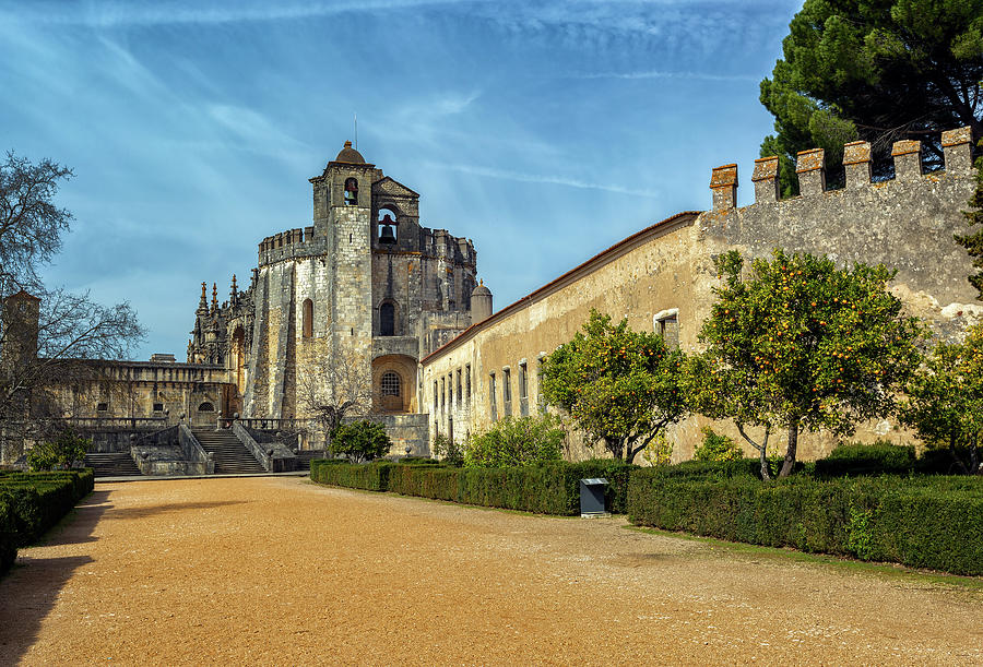 Monastery Convent of Christ in Portugal #1 Photograph by Mikhail Kokhanchikov