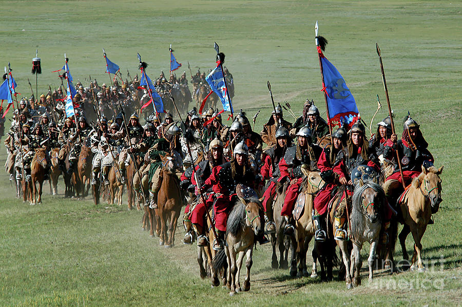 Mongol heros  #1 Photograph by Elbegzaya Lkhagvasuren