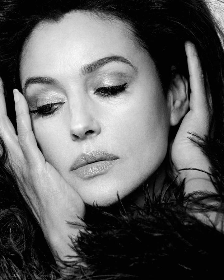 Monica Bellucci Photo Digital Art by Myronchuk Lidia