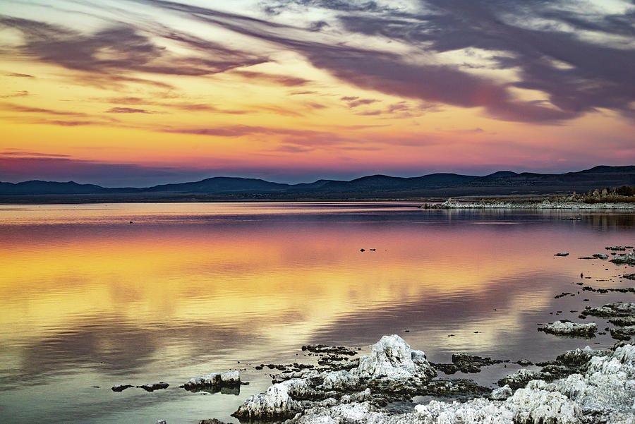 Mono Lake Sunset #1 Photograph by Janis Knight